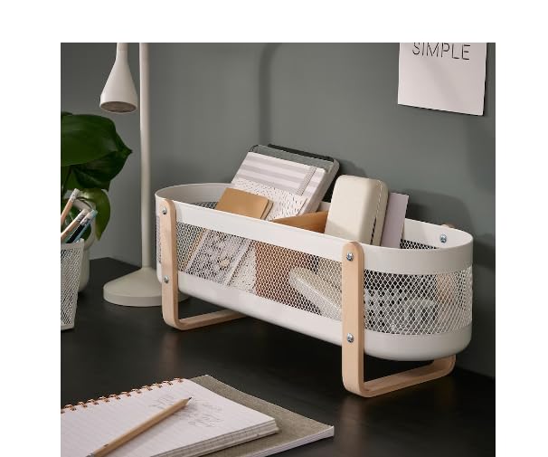 Wooden Handle Storage Basket