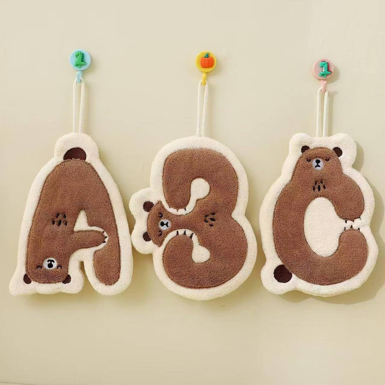 Kitchen Cute Bear Hand Towel